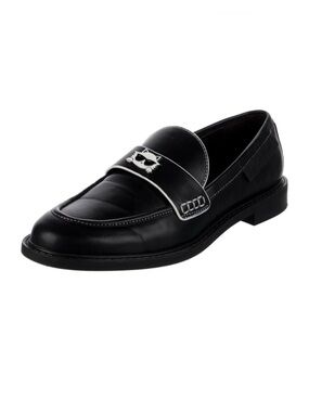 Karl Lagerfeld Paris Riya Cat Loafers Black
Leather Choupette Size 6 NIBox